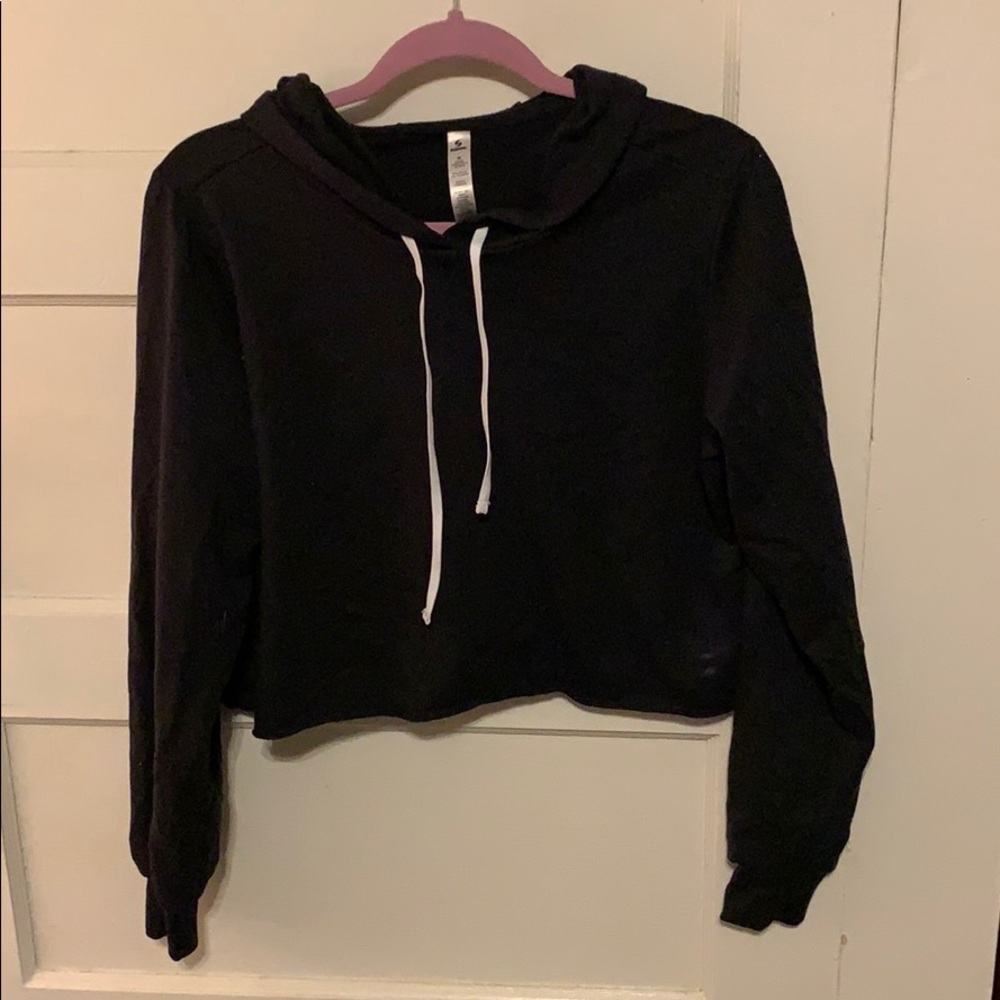 Cropped sweatshirt